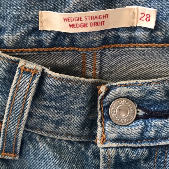 Levi Wedgie straight - distressed - Picture 2 of 2